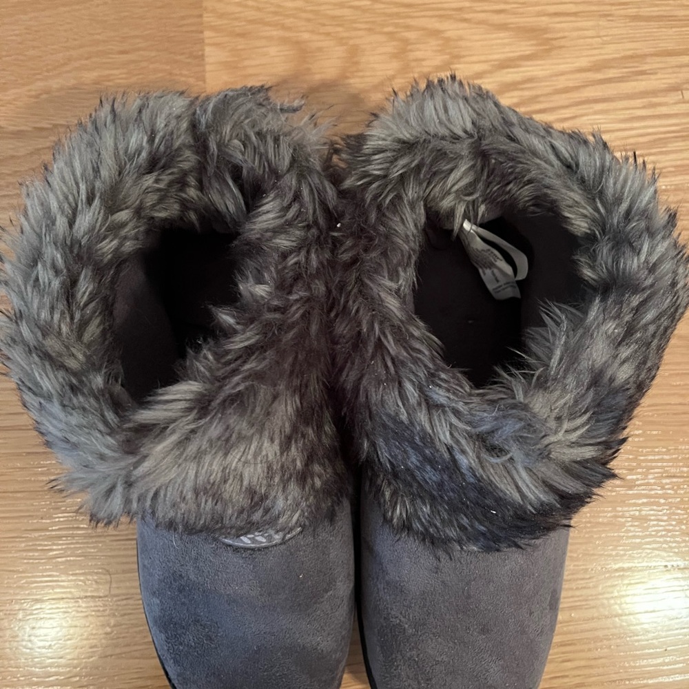 Isotoner Microsuede Boot Slippers - image 4